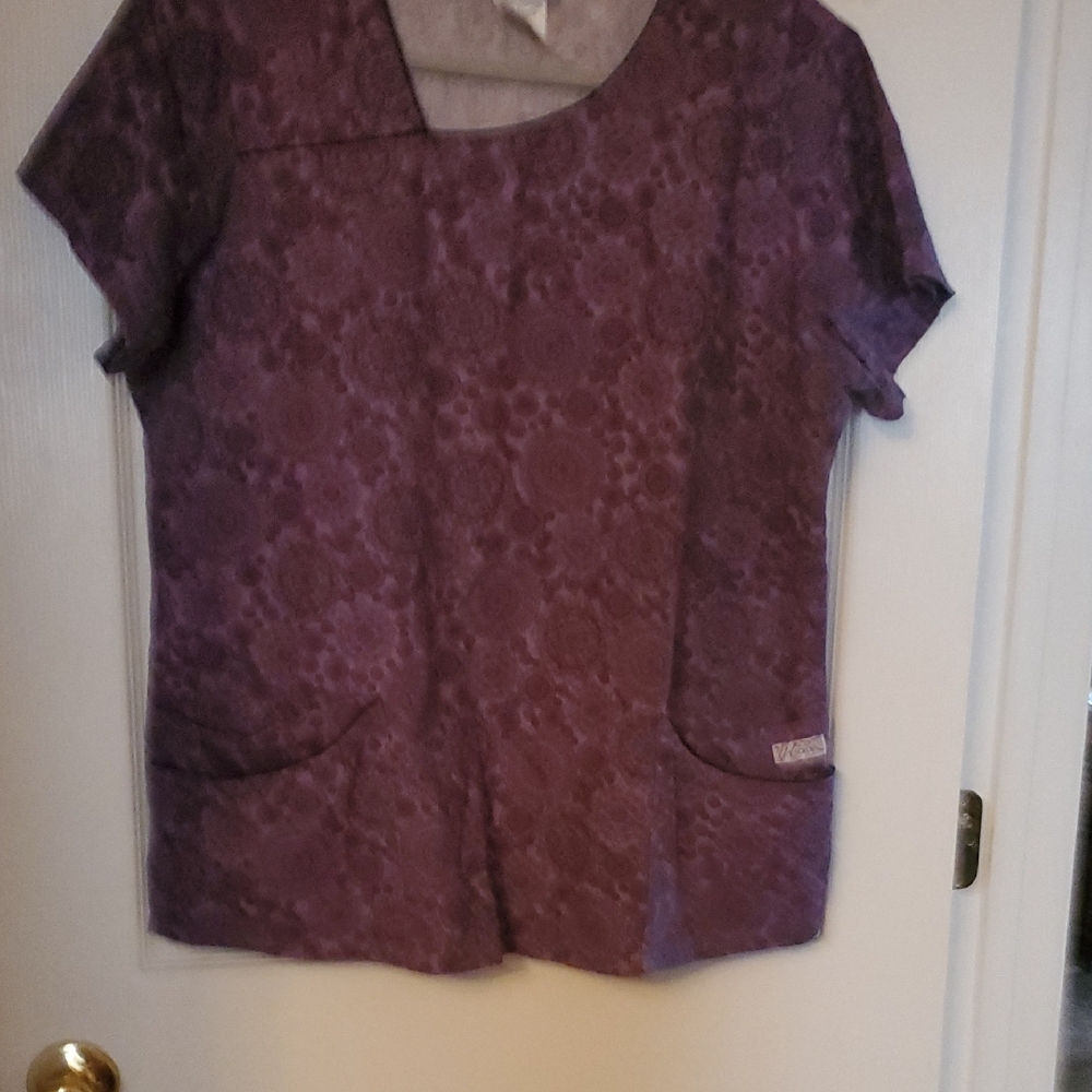 Purple Women's XL Srub Top